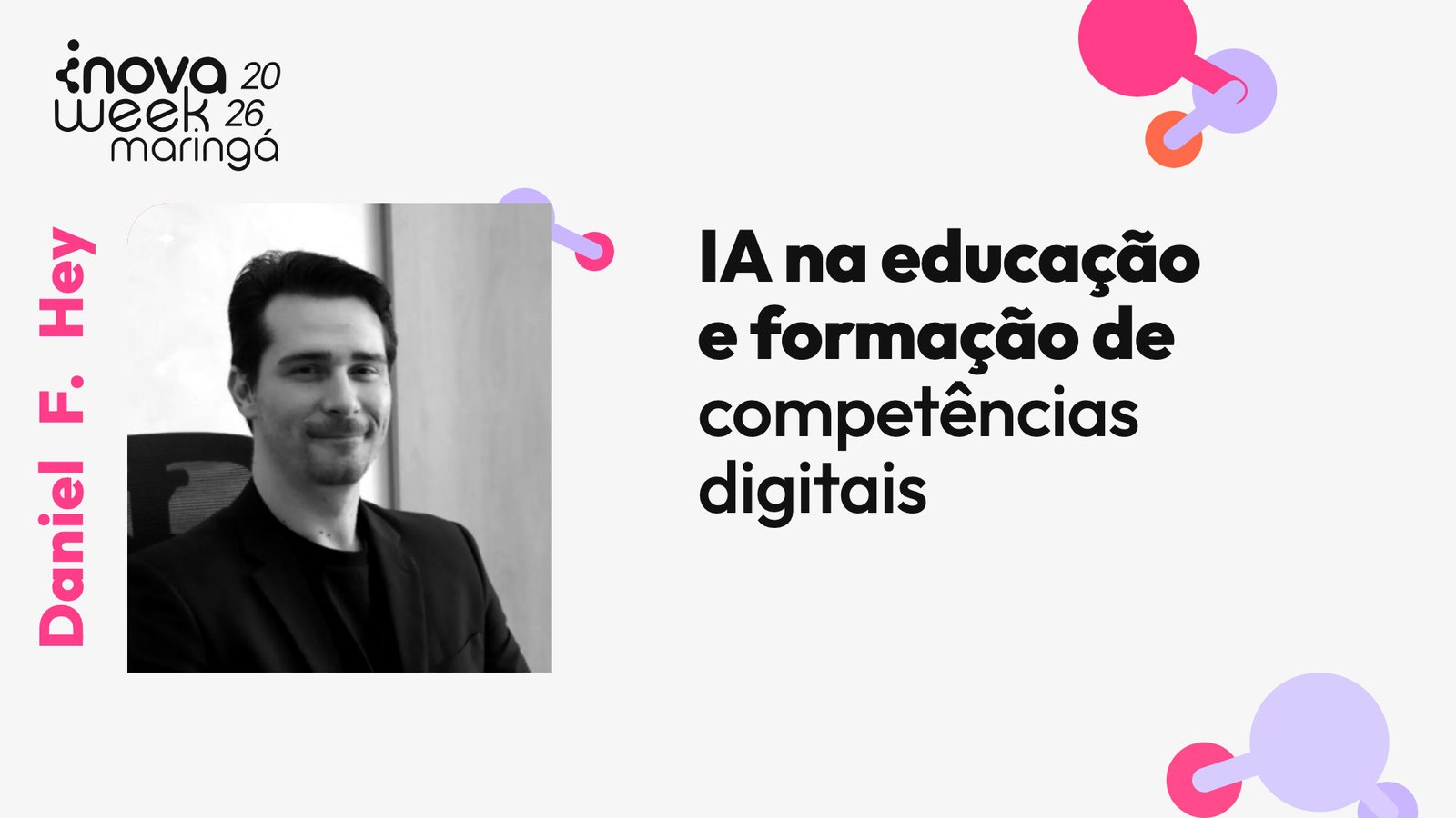IA na educação e formação de competências digitais — Daniel F. Hey