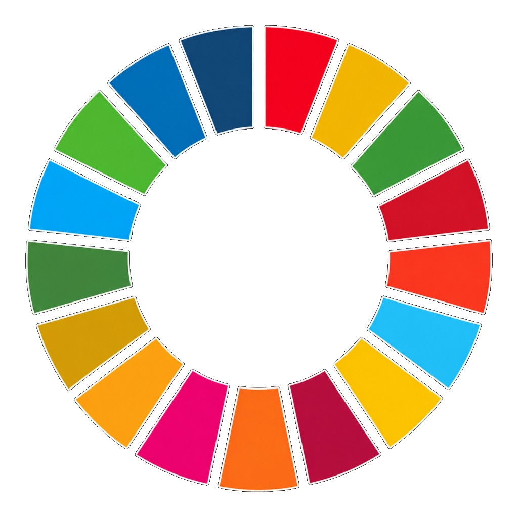 Roda de cores oficial da Agenda 2030 — Objetivos de Desenvolvimento Sustentável